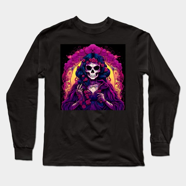 Malvados Muertas Long Sleeve T-Shirt by seantwisted